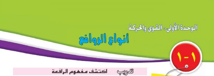 الدرس الأول: أنواع الروافع